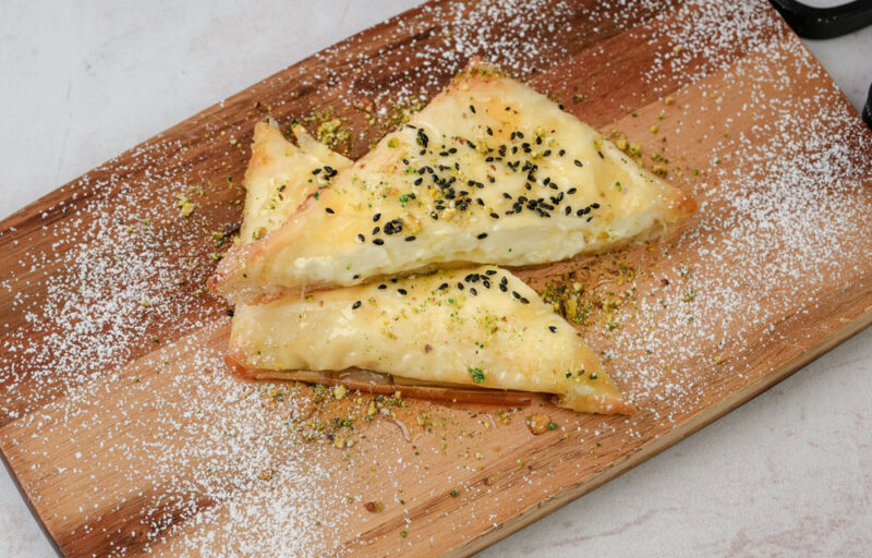 Greek Honey baked Feta