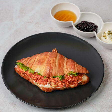 Shakshuka Croissant Sandwich