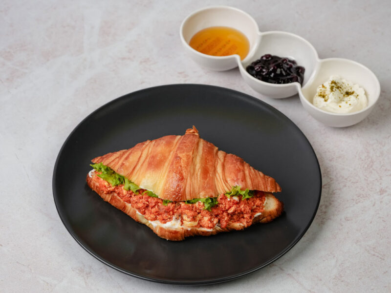 Shakshuka Croissant Sandwich